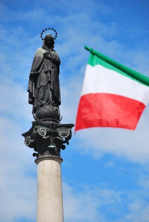 Italia, Piacenza – santo e bandiera, giugno 2013
