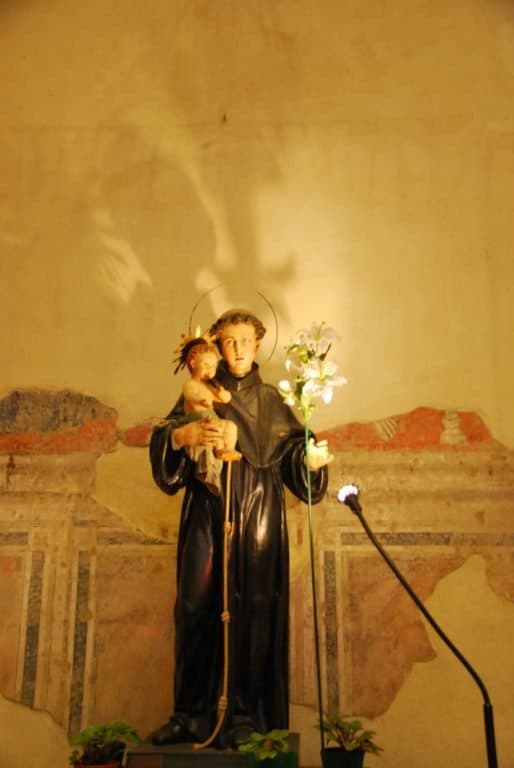 Italia, Arezzo – statua e ombra, nov.2014