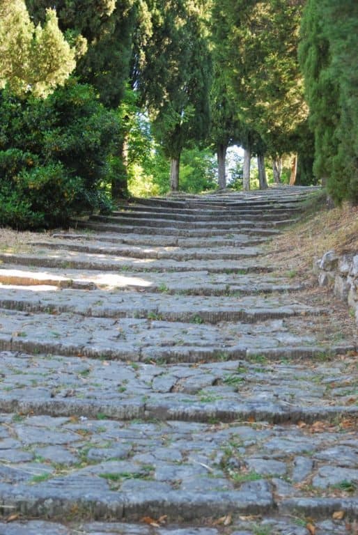 Italy, Cortona – long way, June 2014