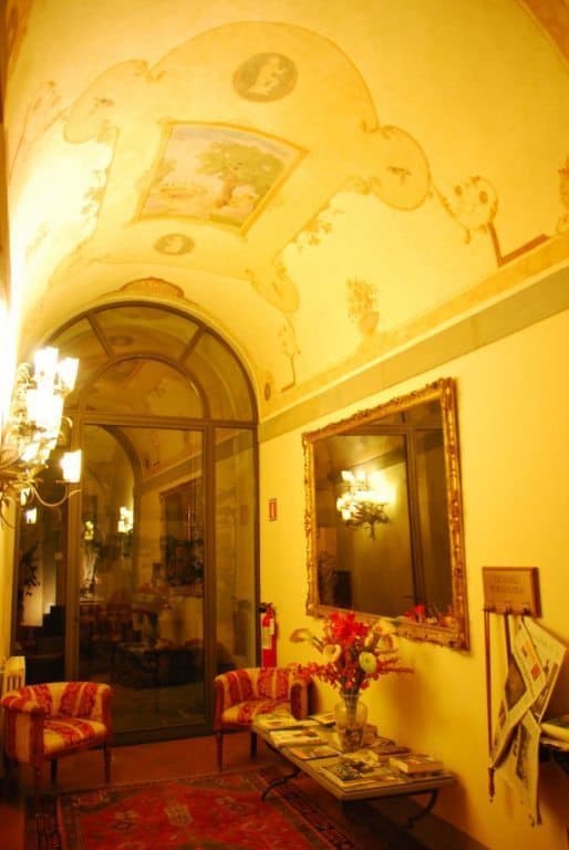 Italy, Cortona – hotel entrance, June 2014