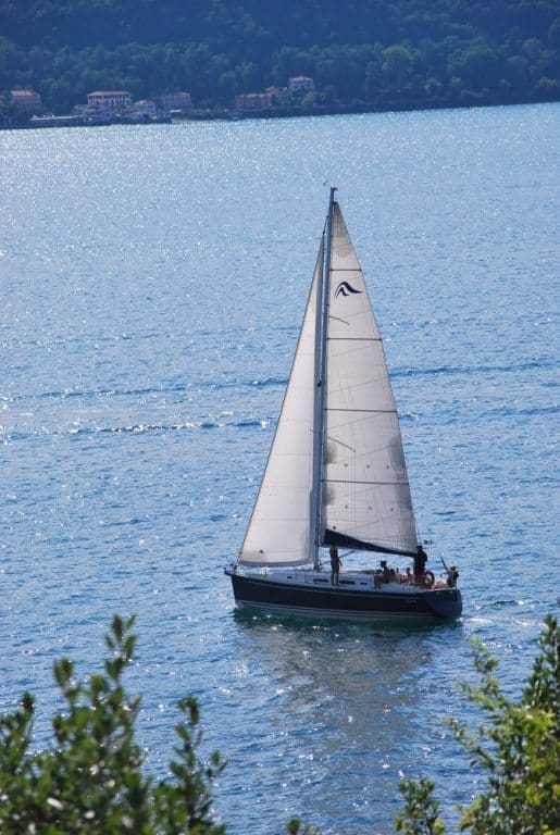 Italy, Lago Maggiore, Santa Caterina – yacht, Aug.2013