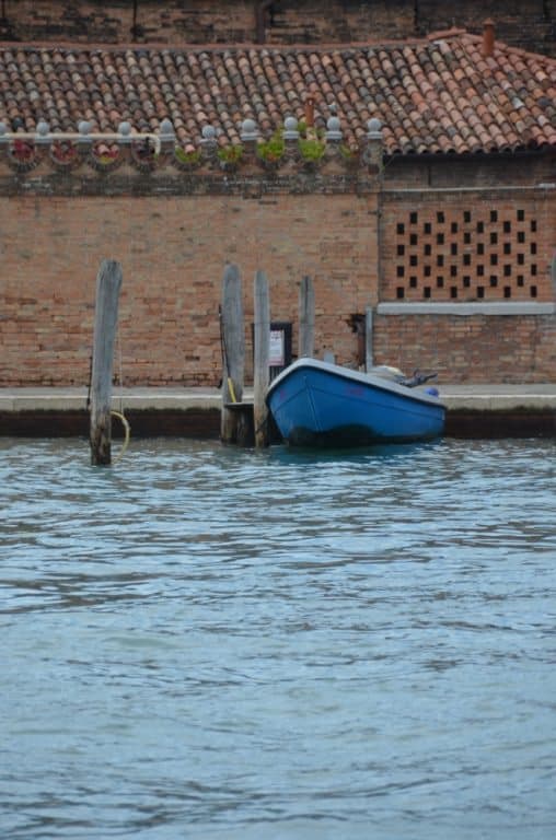 Murano – barca blu, Ott.2015