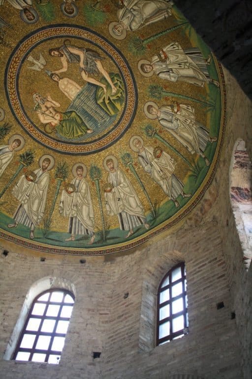 Battistero degli ariani – interno 1, Feb.2015