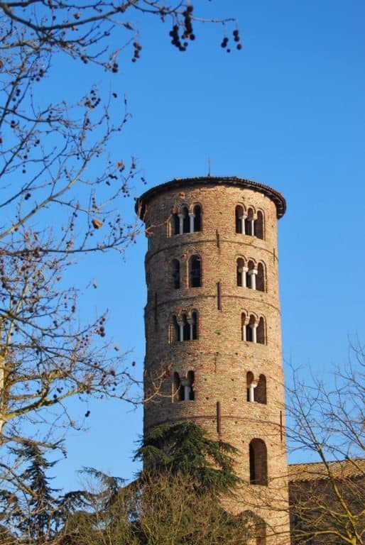Basilica di Sant’Apollinare in Classe – torre, Feb.2015