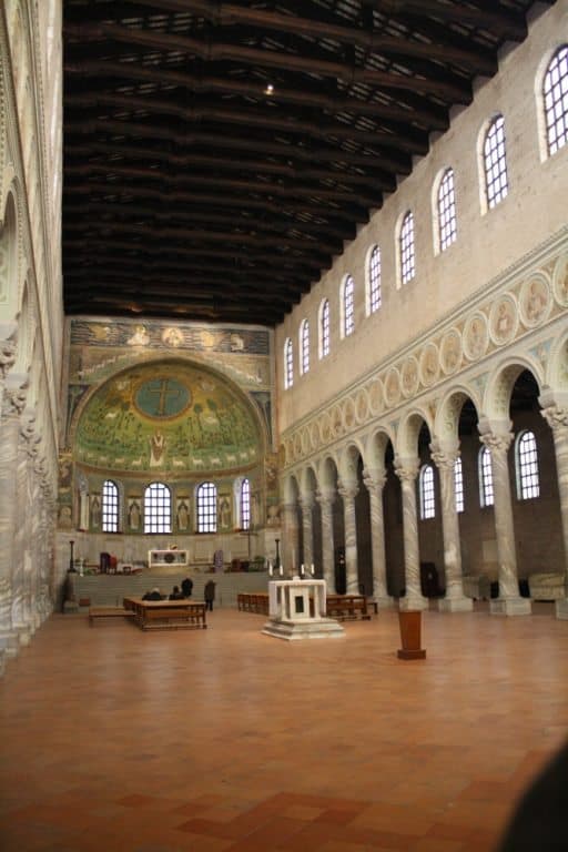 Basilica di Sant’Apollinare in Classe – interno 4, Feb.2015