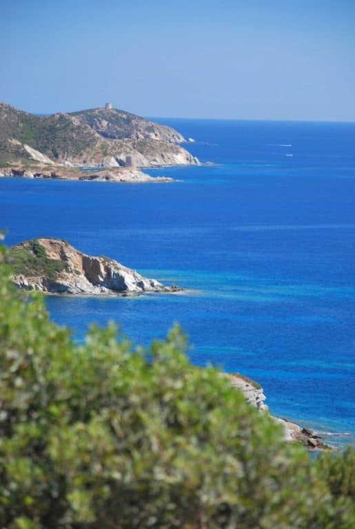 Italia, Sardegna, Costa del Sud – panorama, 2010
