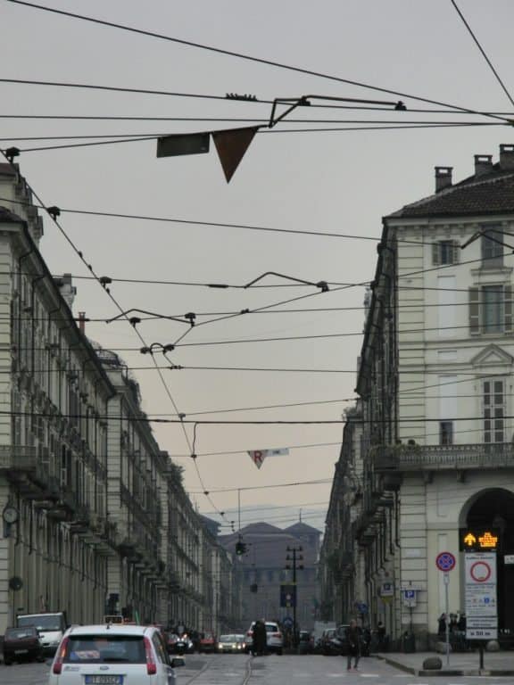 Italia, Torino – strada, Feb.2015