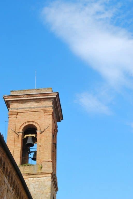 Italia, Volterra – campanile, mag. 2014