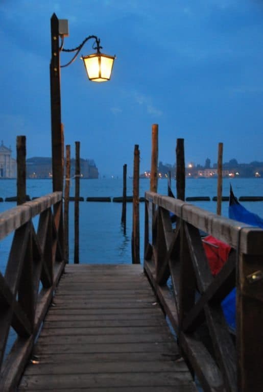 Italy, Venice – pier, Nov. 2012