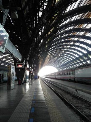 Viaggio in treno verso Nizza in Francia