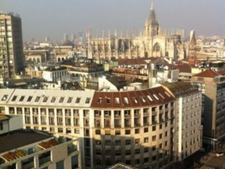 Vista del Duomo di Milano