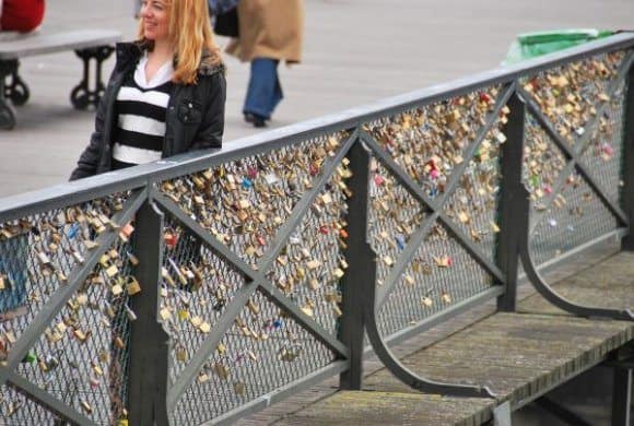 Candados en París