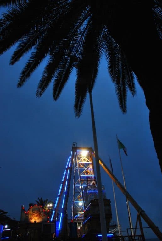 Una notte a Finale Ligure