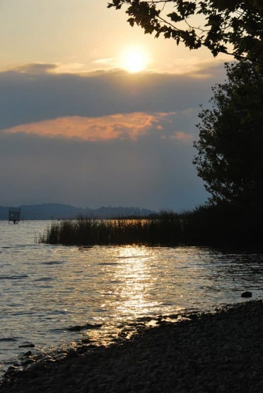 Un lago tranquillo, il lago di Varese