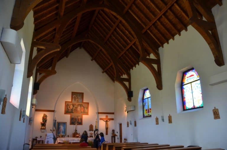 natura – interno della chiesa, Gen.2016 (Bariloche)