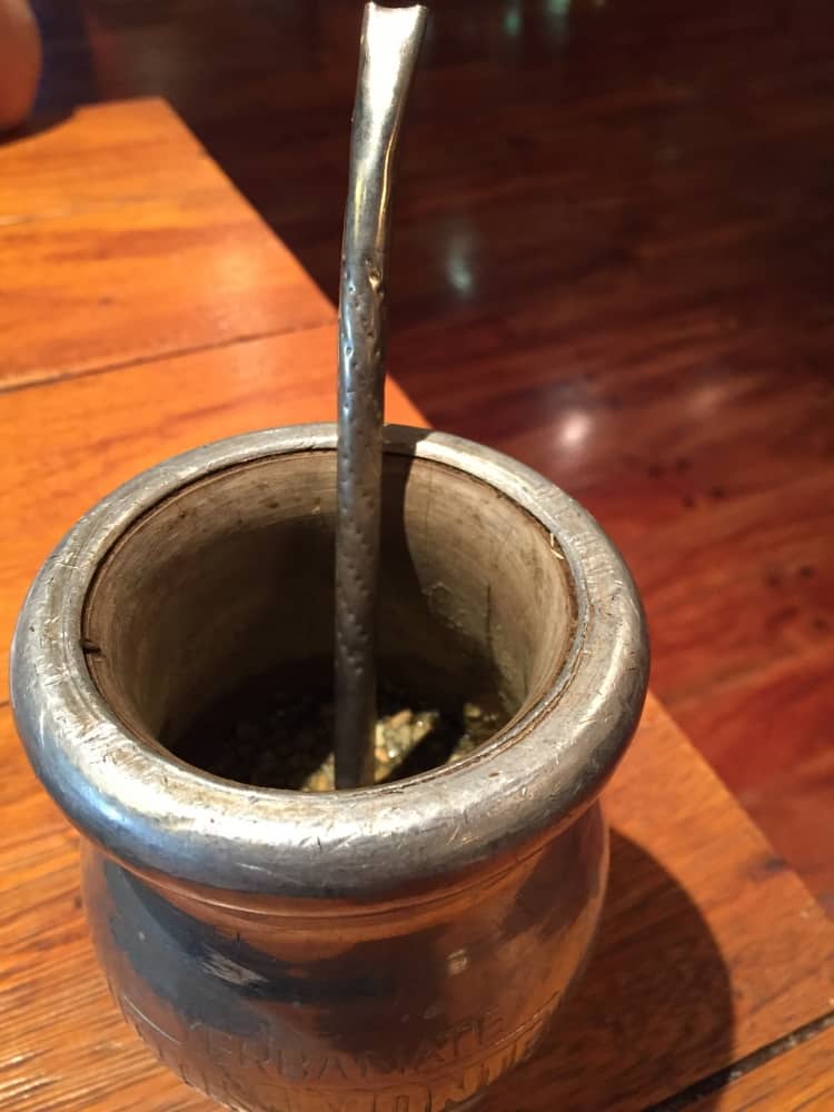 I tried Mate tea in Iguazu