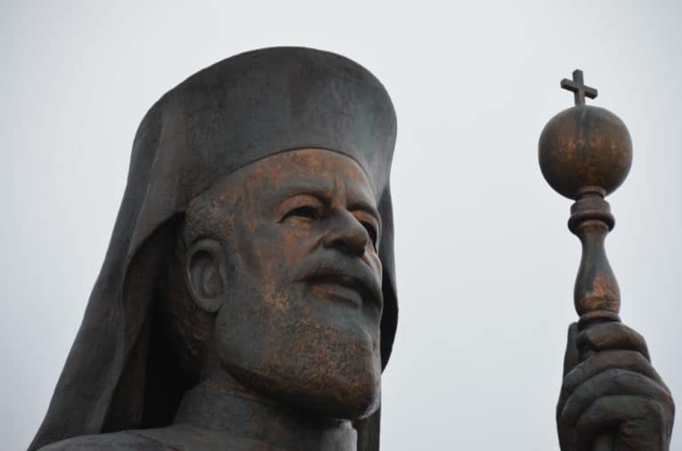 The Grave of Makarios in Cyprus