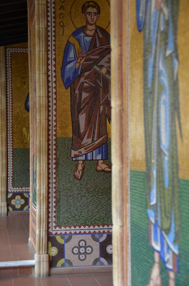 Monastero di Kykkos – mosaico, Mar.2015
