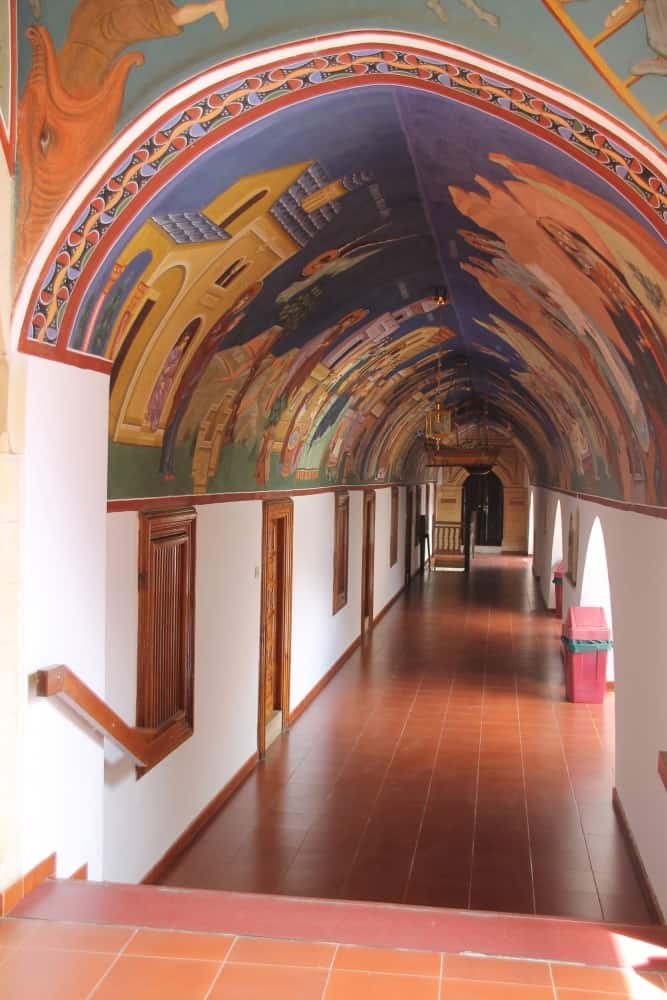 Kykkos Monastery – corridor, Mar.2015