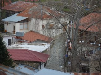 Kykkos Monastery – monk, Mar.2015
