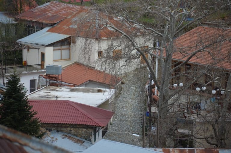 Pedoulas – village street, Mar.2015