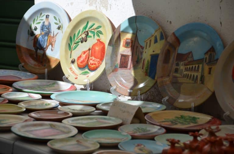 Omodos – plates, Mar.2015