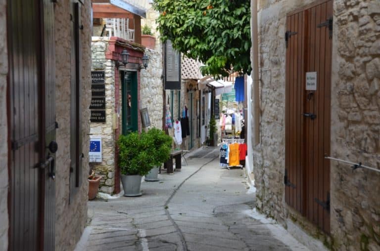 Omodos – street, Mar.2015