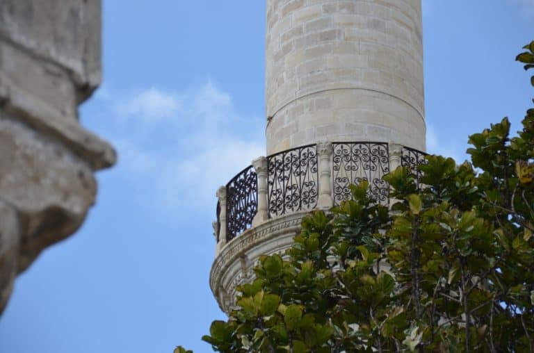 Larnaca – detail of minaret, Apr.2015