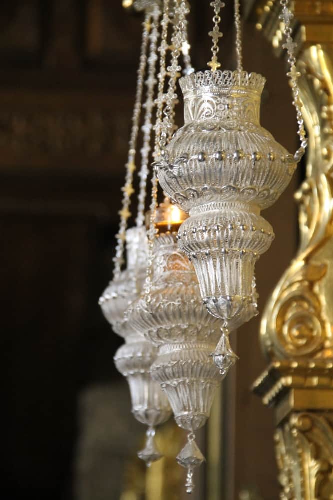 Larnaca – decoration in the church, Apr.2015