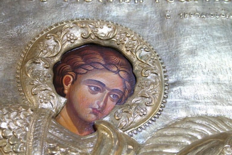 Larnaca – face of a saint, Apr.2015
