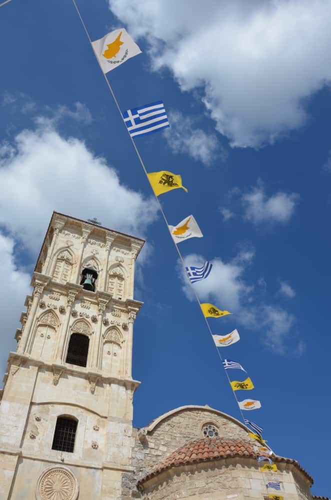 Larnaca – clags and church, Apr.2015