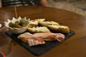 Italy-Sardinia-Alghero-wine bar-snack