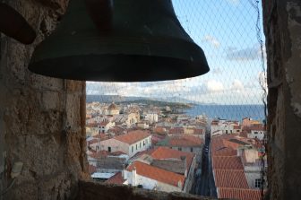 going up the bell tower of Alghero’s cathedral and then eat Pintxos
