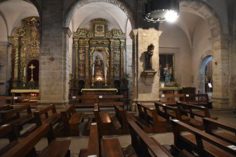 Italy-Sardinia-Alghero-Church of Saint Francis-inside