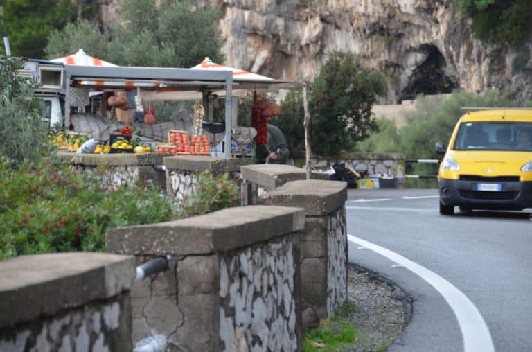 the coast – stall, Oct.2015 (Costa Amalfitana)