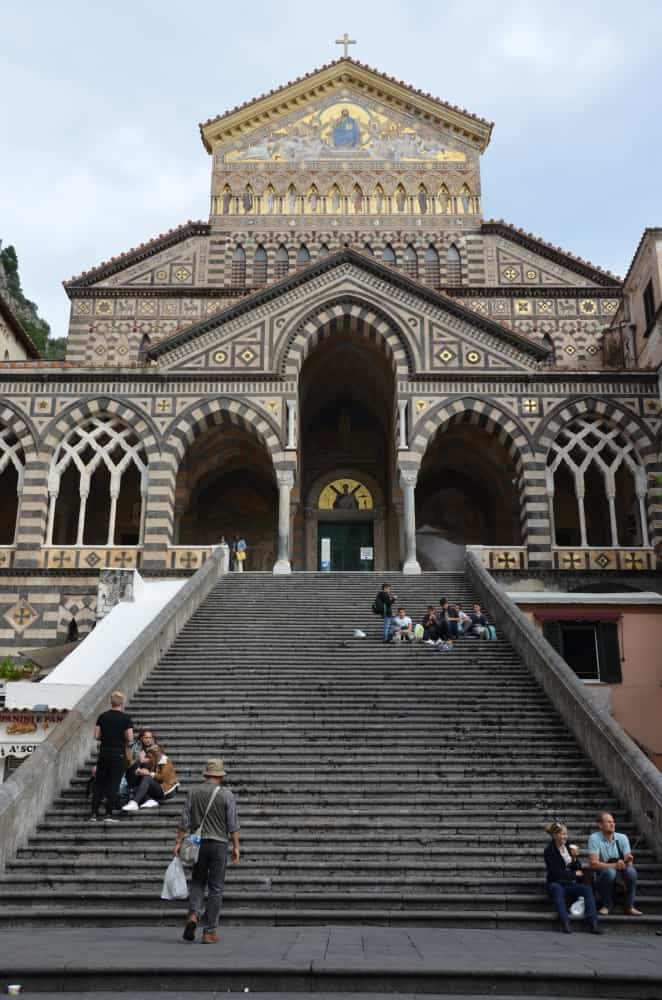 Amalfi – facciata della cattedrale, Ott.2015 (Costiera Amalfitana)