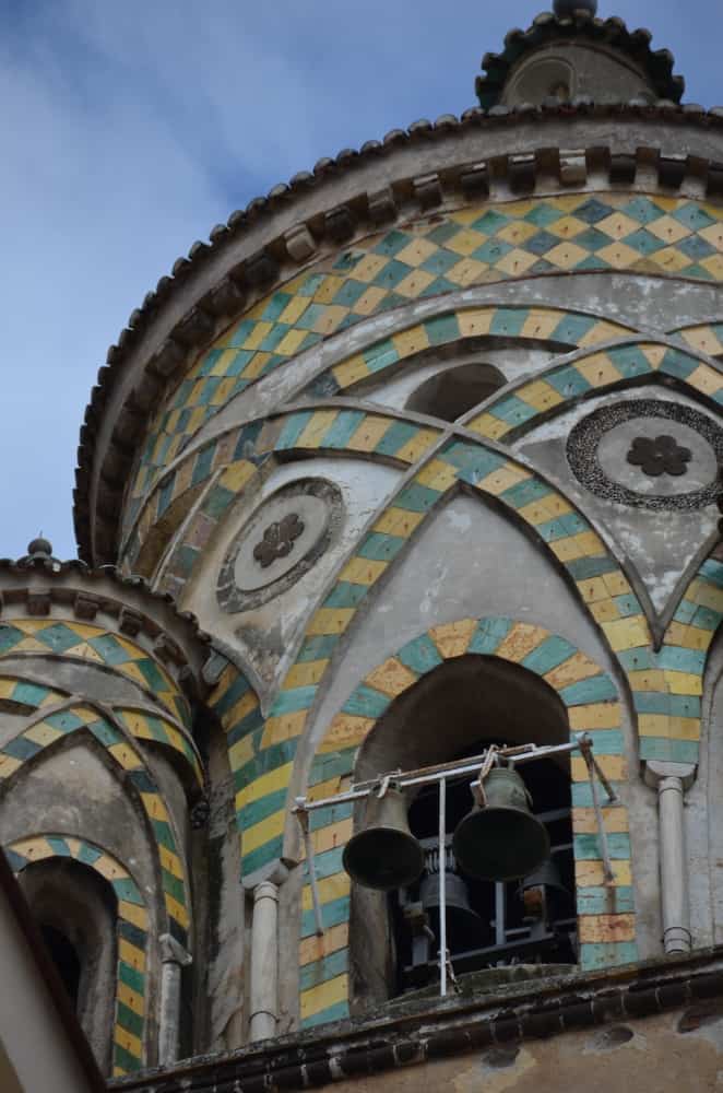 Amalfi – dettagli del campanile, Ott.2015 (Costiera Amalfitana)