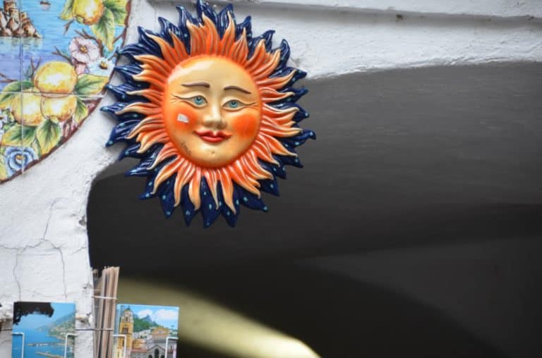 Amalfi – the sun, Oct.2015 (Costa Amalfitana)