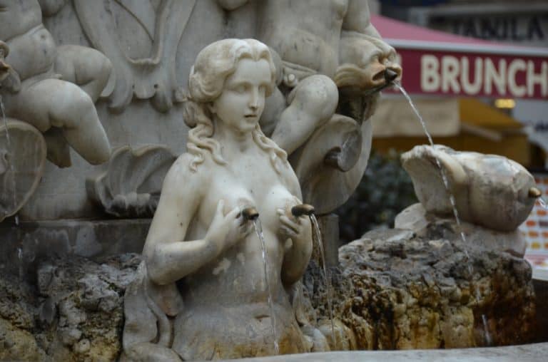 Amalfi – fountain, Oct.2015 (Costa Amalfitana)