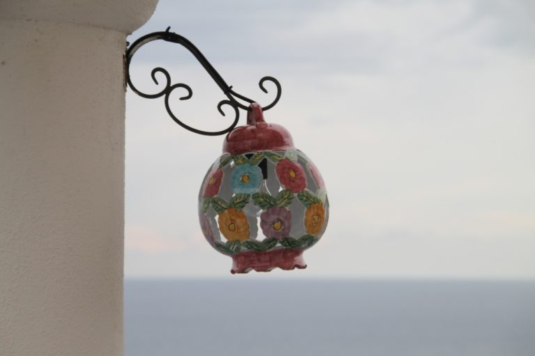 Conca dei Marini – lamp, Oct.2015 (Costa Amalfitana)