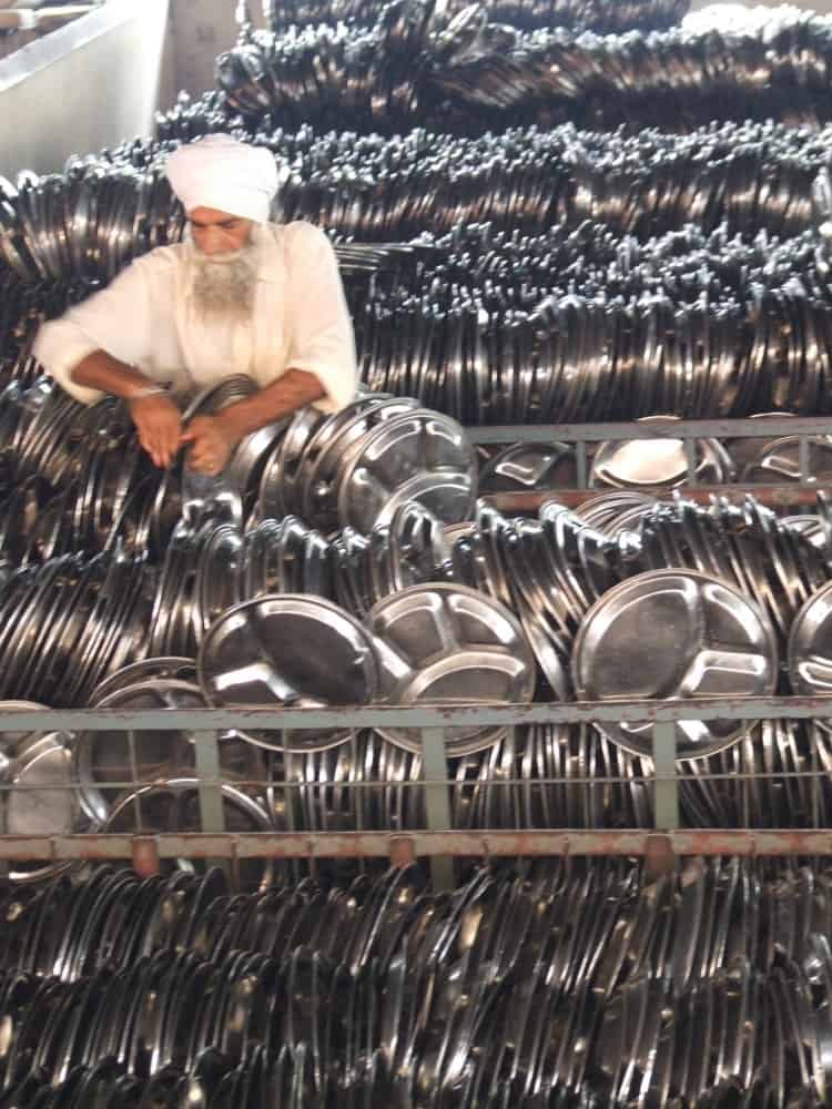 India, Amritsar – vasellame, set. 2006 (Amritsar)