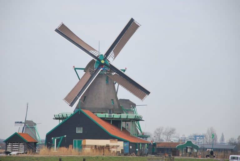 The Netherlands, Amsterdam – big windmill, 2011 (Ámsterdam)