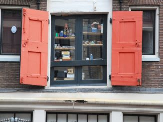 The Netherlands, Amsterdam – traditional houses, 2011