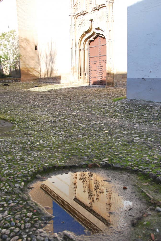 Spain, Granada – puddle, Dec. 2010 (Granada) (Andalucia)