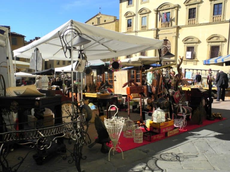 Italy, Arezzo – market, Nov.2014 (Tuscany)