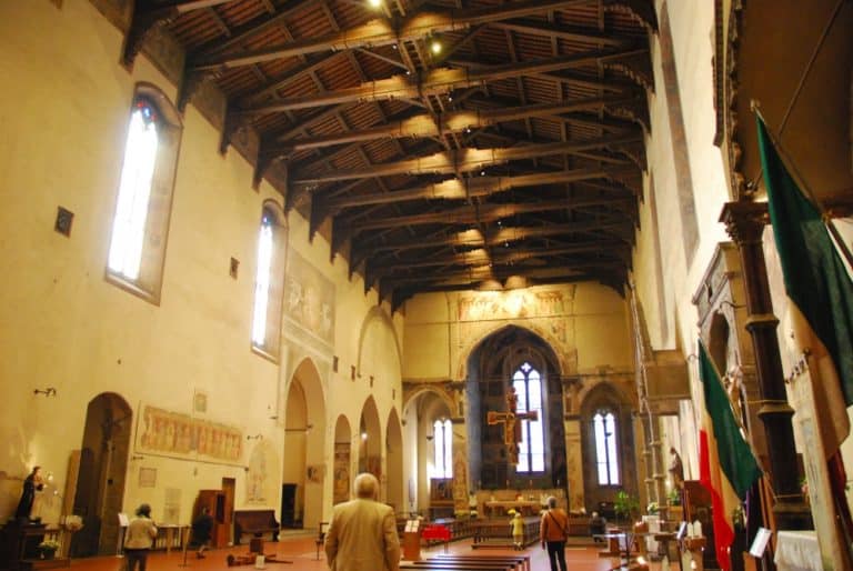 Italy, Arezzo – inside church, Nov.2014 (Tuscany)