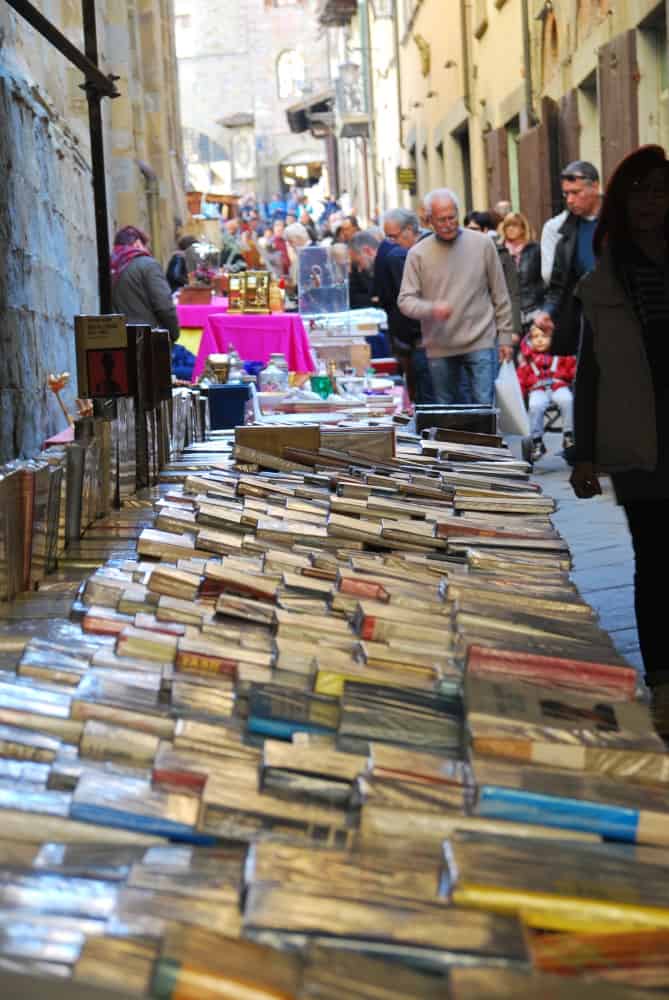 Italy, Arezzo – books, Nov.2014 (Tuscany)