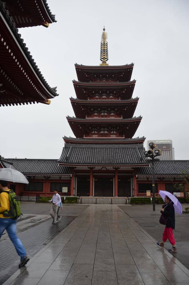 日本、東京－五重塔 2014年8月 (東京)