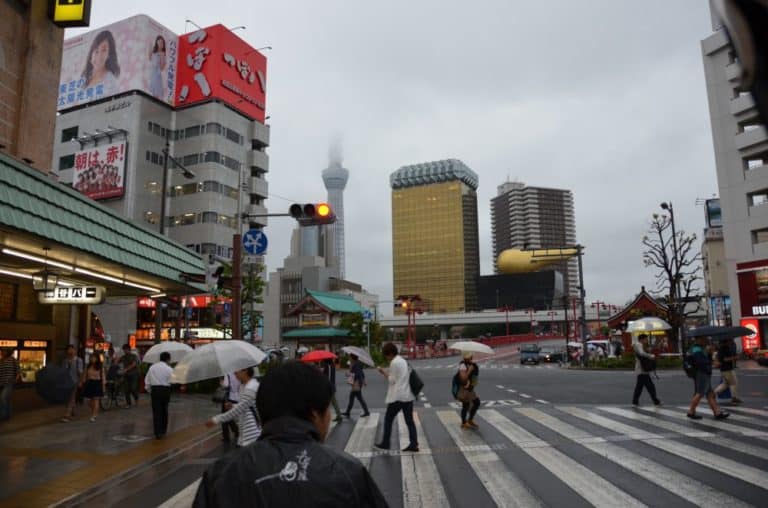 日本、東京－浅草 2014年8月 (東京)