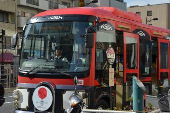Abbiamo gustato l’atmosfera del centro di Tokyo e fatto un giro sull’autobus megurin